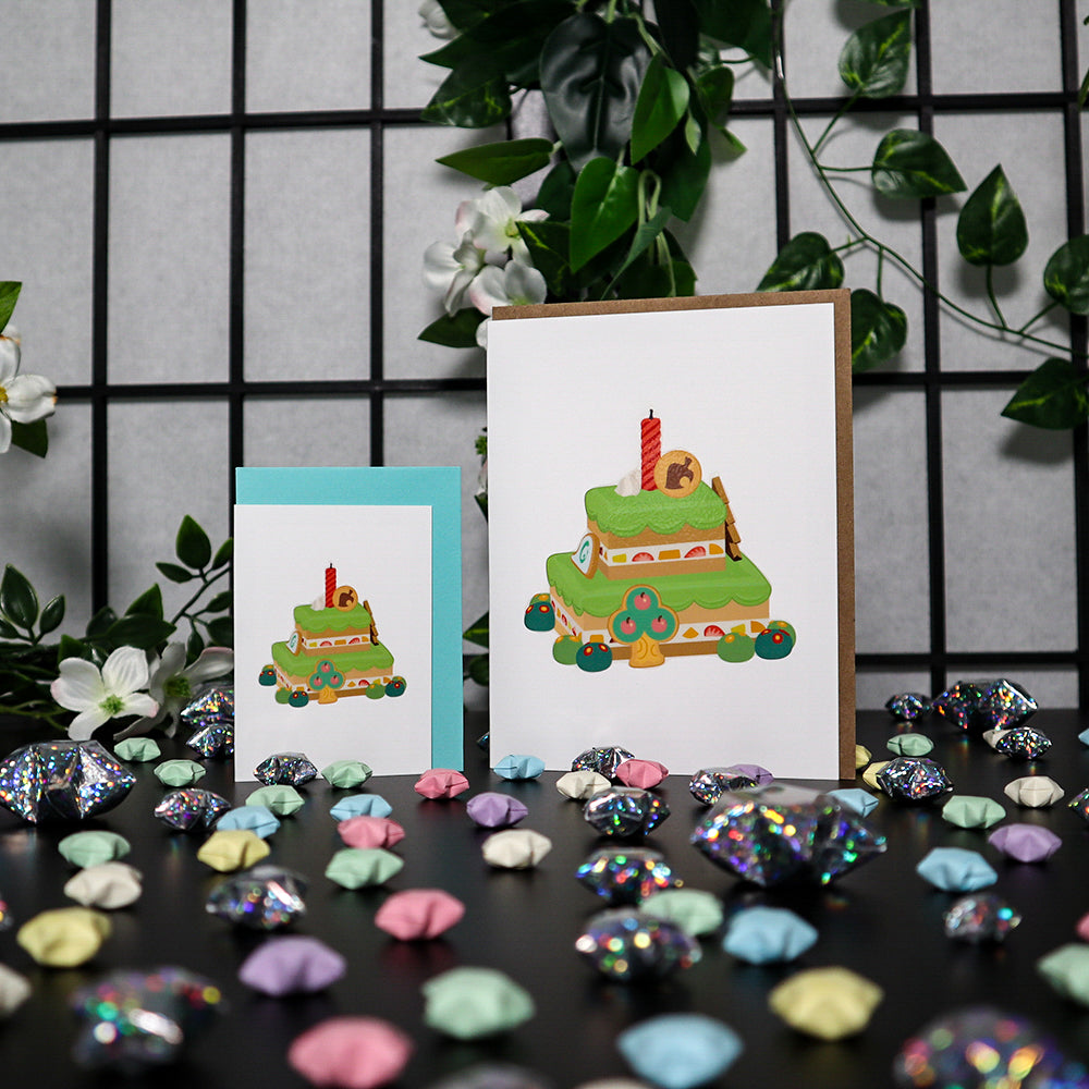 ACNH Birthday Card Large