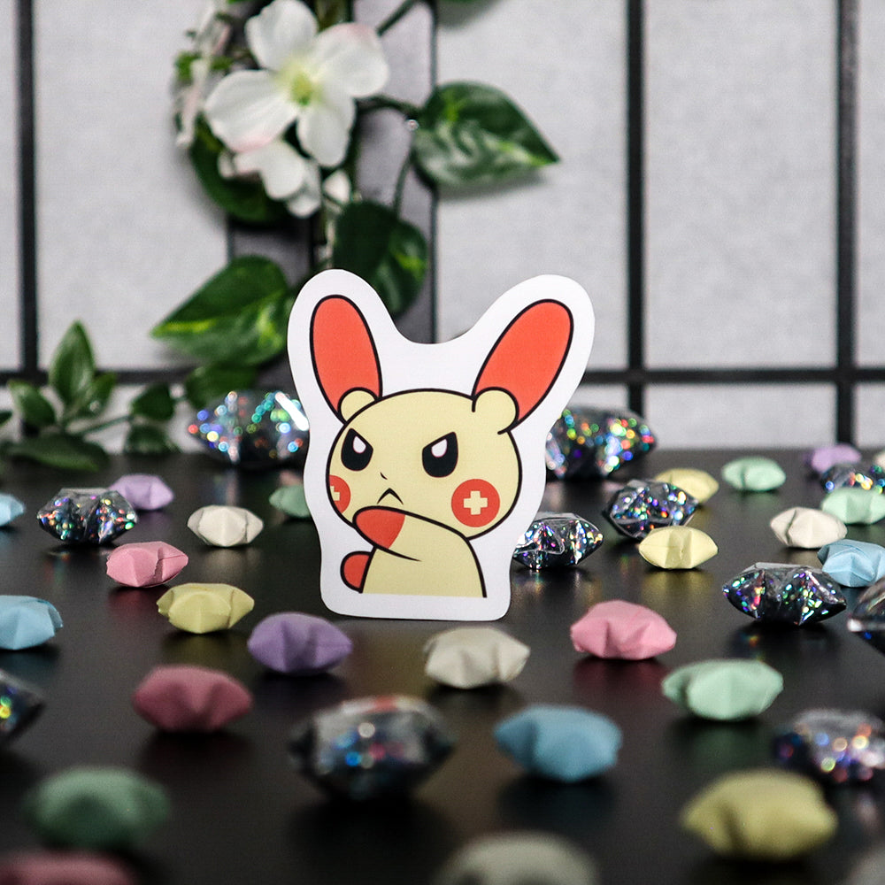 Plusle Punch Sticker