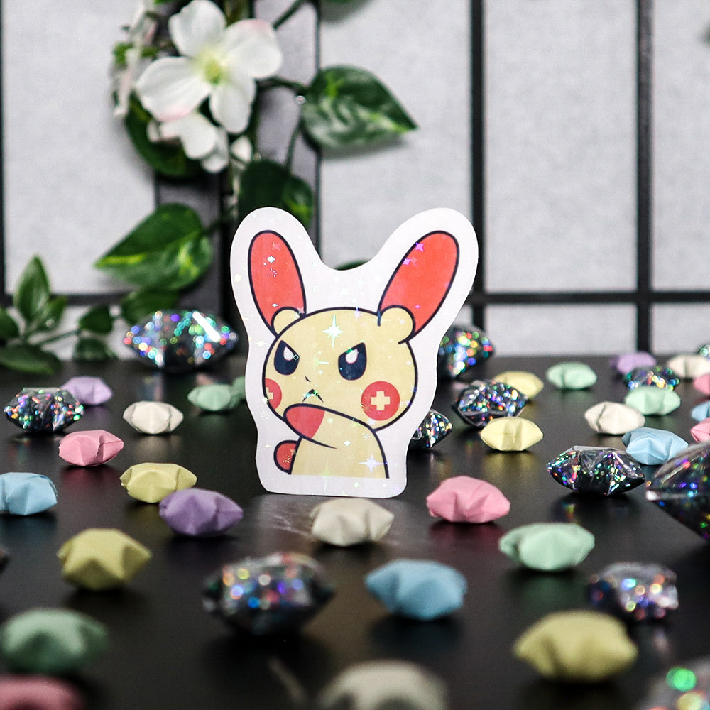 Plusle Punch Sticker