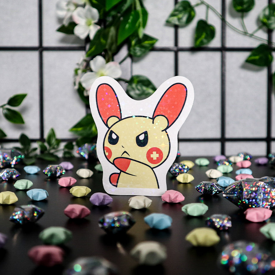 Plusle Punch Sticker