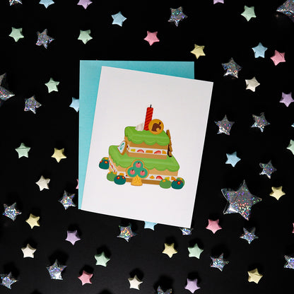 ACNH Birthday Card Large