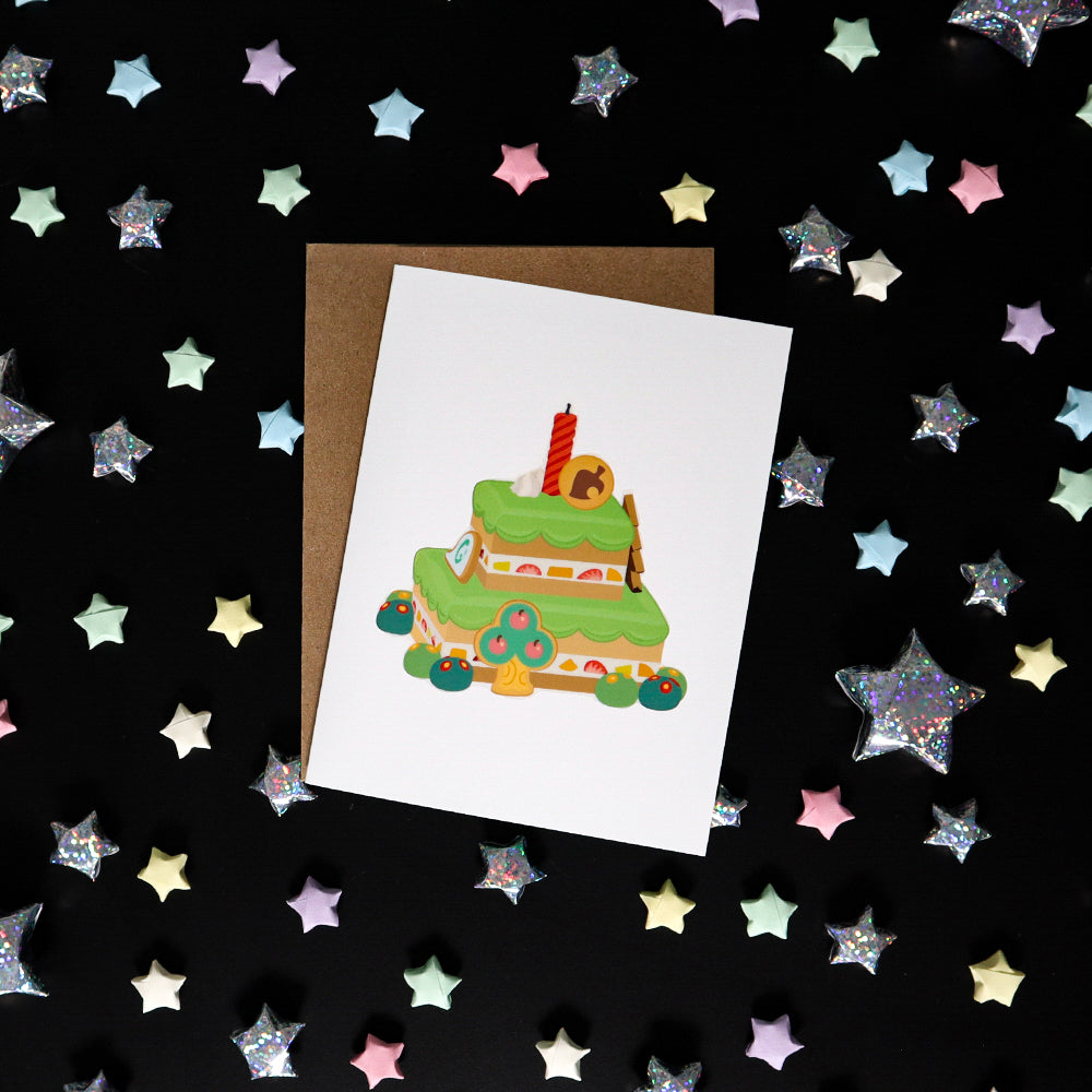 ACNH Birthday Card Large