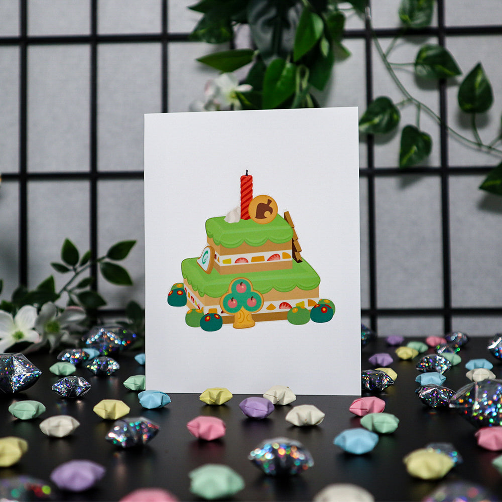 ACNH Birthday Card Large