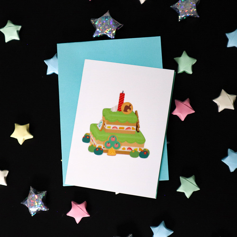 ACNH Birthday Card Mini