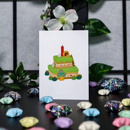 ACNH Birthday Card Mini