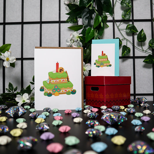 ACNH Birthday Card Mini