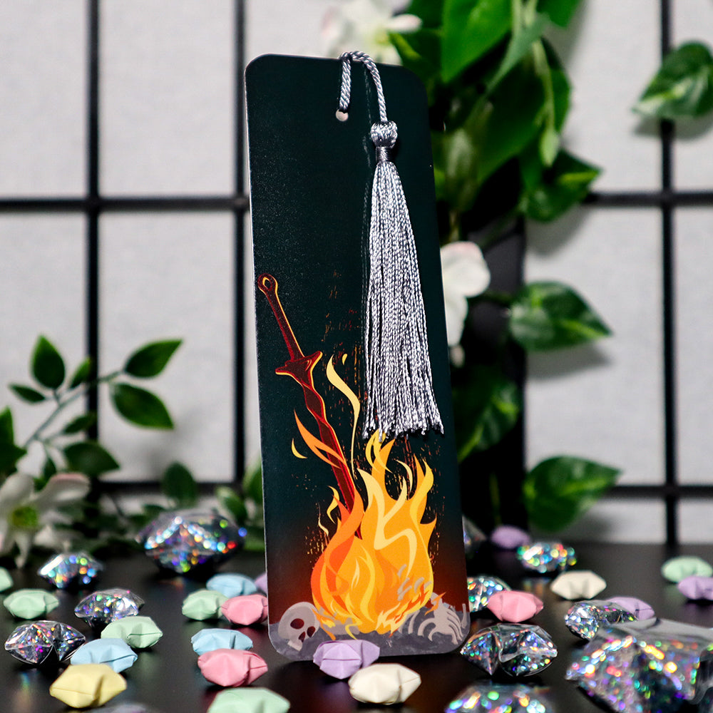 Bonfire Lit Bookmark