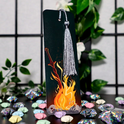 Bonfire Lit Bookmark