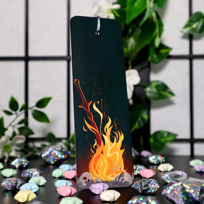Bonfire Lit Bookmark