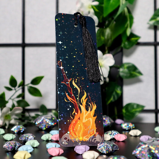 Bonfire Lit Bookmark