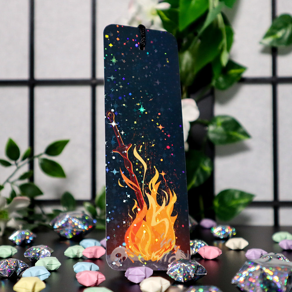 Bonfire Lit Bookmark