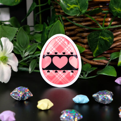 Hearts "Easter Egg" Sticker