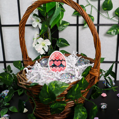 Hearts "Easter Egg" Sticker
